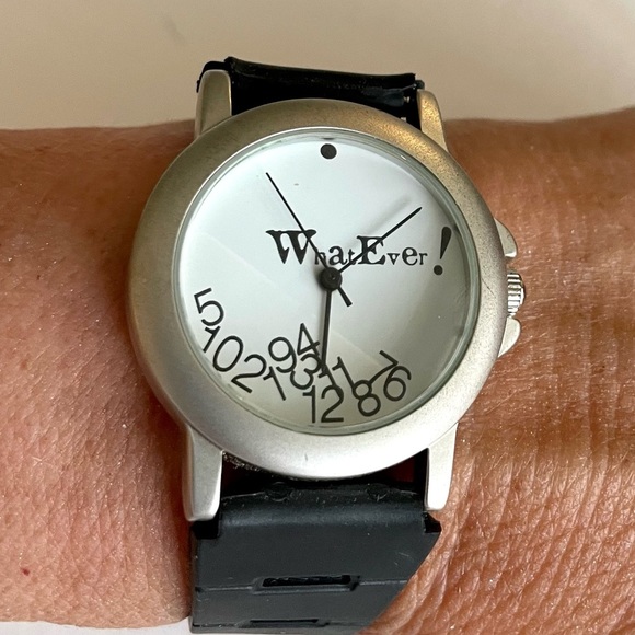 Accessories - LADIES What Ever! Wrist Watch Jumbled Numbers